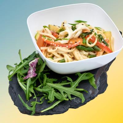 Фьюжн - Wok, креветки 